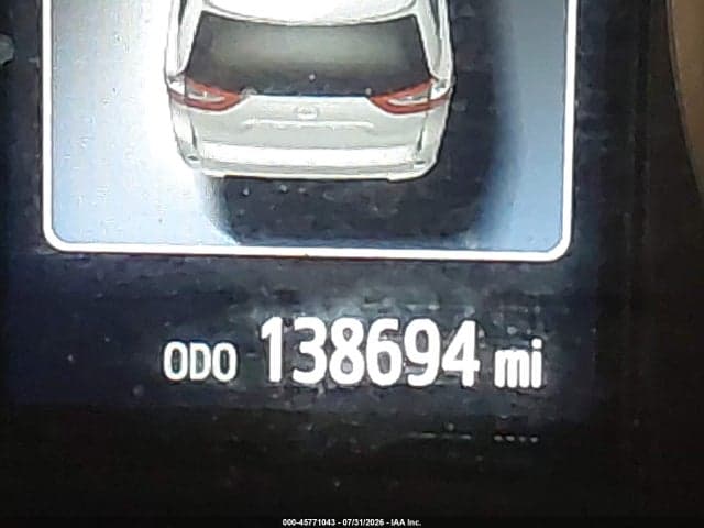 2018 TOYOTA SIENNA L 7 PASSENGER 15
