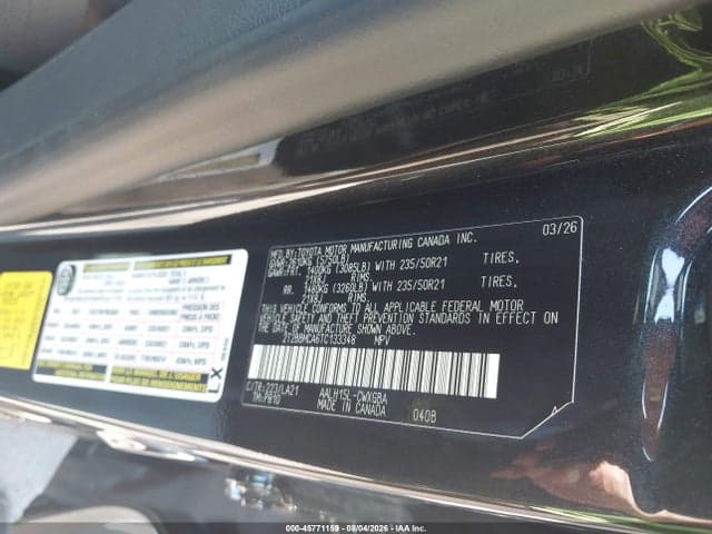 2026 LEXUS RX 350H LUXURY 9
