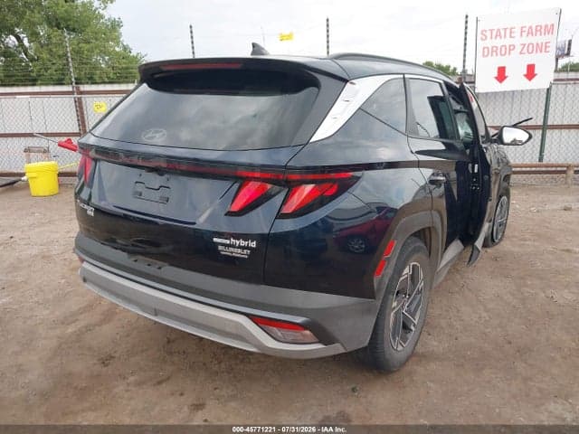 2025 HYUNDAI TUCSON HYBRID BLUE 4
