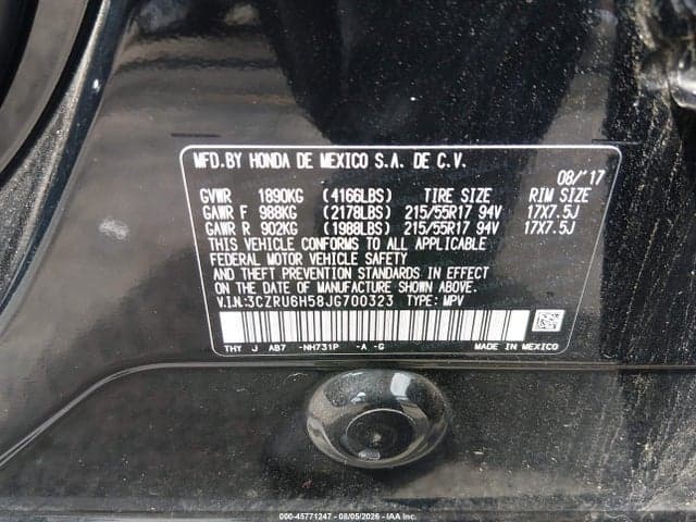 2018 HONDA HR-V EX 9