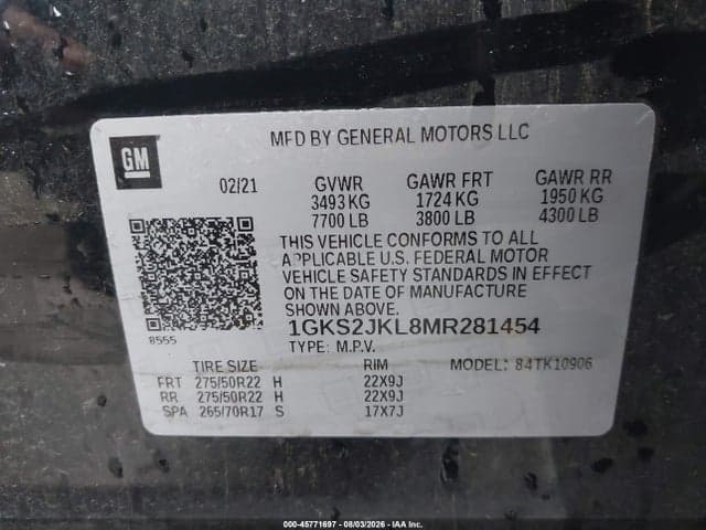 2021 GMC YUKON XL 4WD DENALI 9