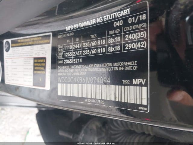 2018 MERCEDES-BENZ GLC 300 4MATIC 9