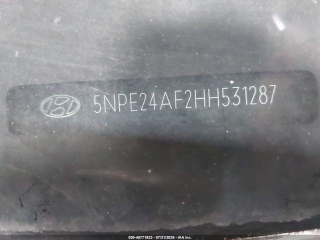 2017 HYUNDAI SONATA 9