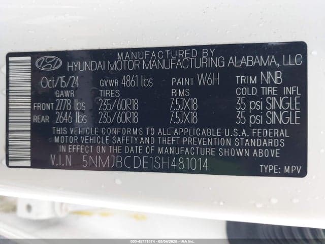 2025 HYUNDAI TUCSON SEL 9