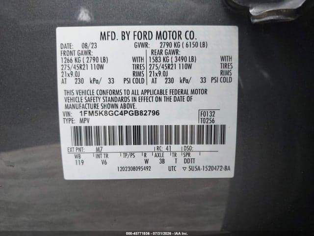 2023 FORD EXPLORER ST 9