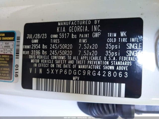 2024 KIA TELLURIDE S 9