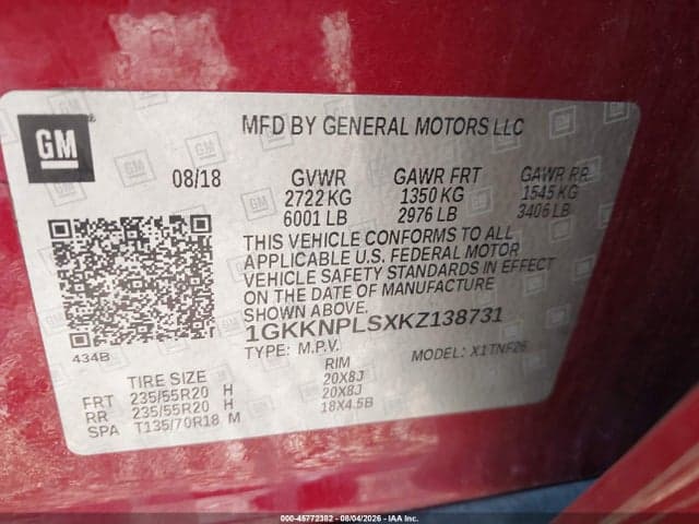 2019 GMC ACADIA DENALI 9