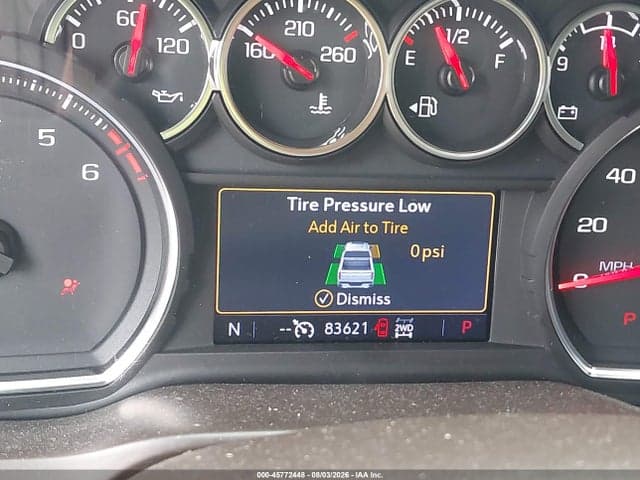 2020 CHEVROLET SILVERADO 1500 4WD SHORT BED LT 7