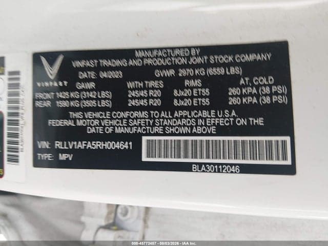 2024 VINFAST VF 8 PLUS 9