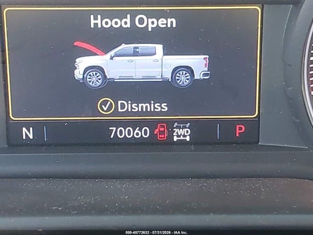 2020 CHEVROLET SILVERADO 1500 4WD SHORT BED LT TRAIL BOSS 15