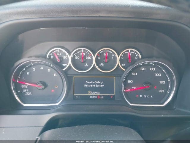 2020 CHEVROLET SILVERADO 1500 4WD SHORT BED LT TRAIL BOSS 7