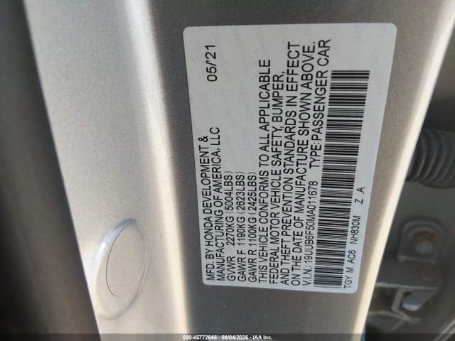 2021 ACURA TLX A-SPEC PACKAGE 9