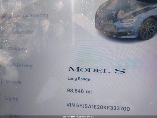 2019 TESLA MODEL S 15