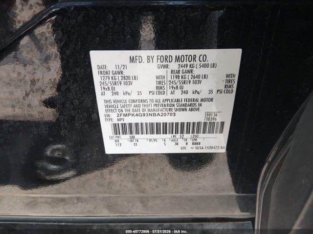 2022 FORD EDGE SE 9