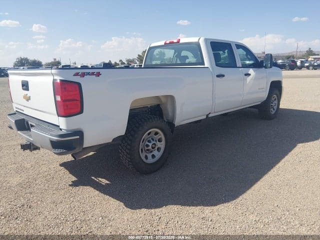 2019 CHEVROLET SILVERADO 3500HD WT 4