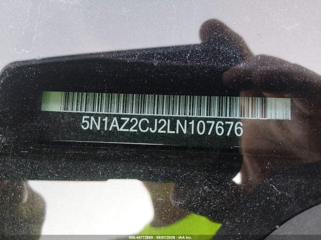 2020 NISSAN MURANO SL FWD 9