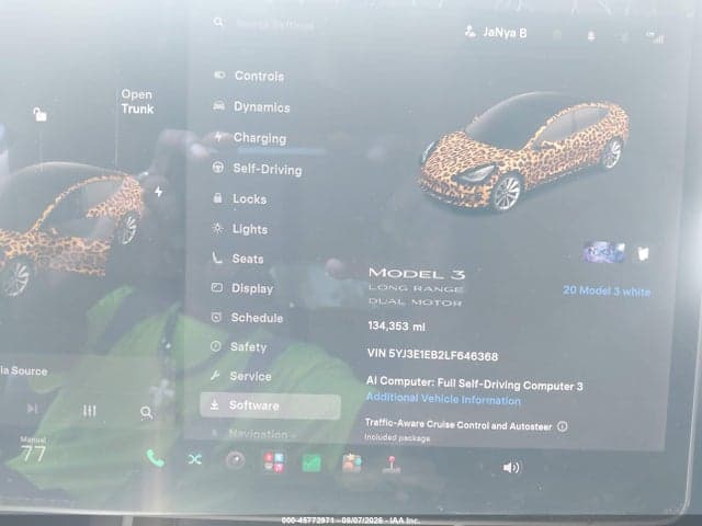 2020 TESLA MODEL 3 LONG RANGE DUAL MOTOR ALL-WHEEL DRIVE 7