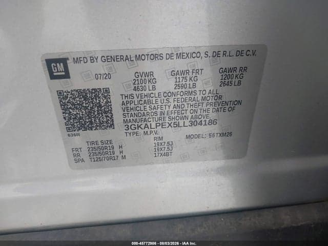 2020 GMC TERRAIN FWD SLT 9