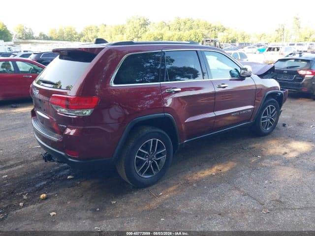 2019 JEEP GRAND CHEROKEE LIMITED 4X4 4