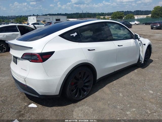 2022 TESLA MODEL Y PERFORMANCE DUAL MOTOR ALL-WHEEL DRIVE 4
