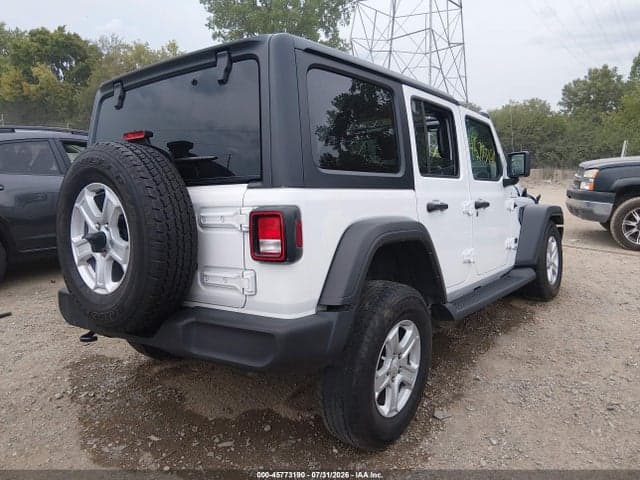 2021 JEEP WRANGLER UNLIMITED SPORT S 4X4 4