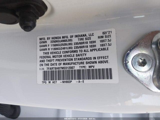 2021 HONDA CR-V HYBRID EX-L 9