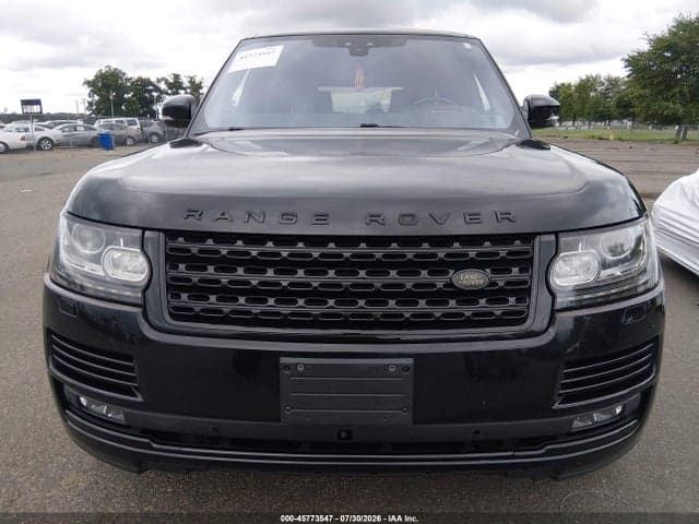 2017 LAND ROVER RANGE ROVER 5.0L V8 SUPERCHARGED 12
