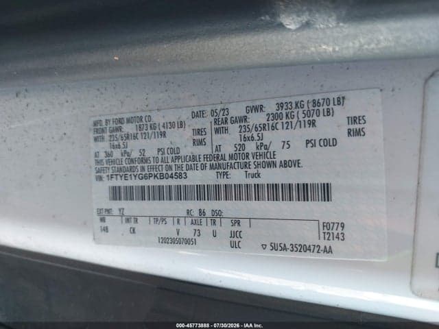 2023 FORD TRANSIT-150 9