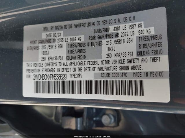 2023 MAZDA CX-30 2.5 S CARBON EDITION 9