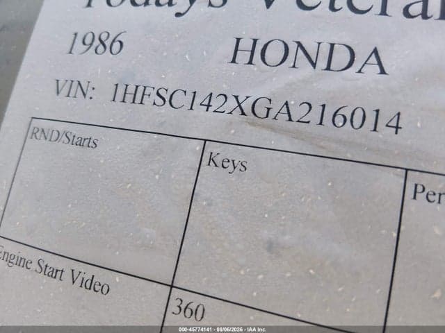 1986 HONDA GL1200 A 10