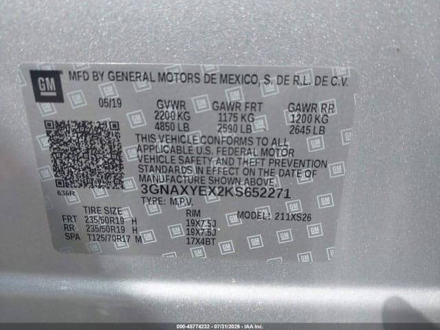 2019 CHEVROLET EQUINOX PREMIER 9