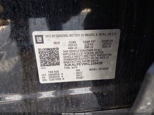 2019 GMC TERRAIN SLT 9