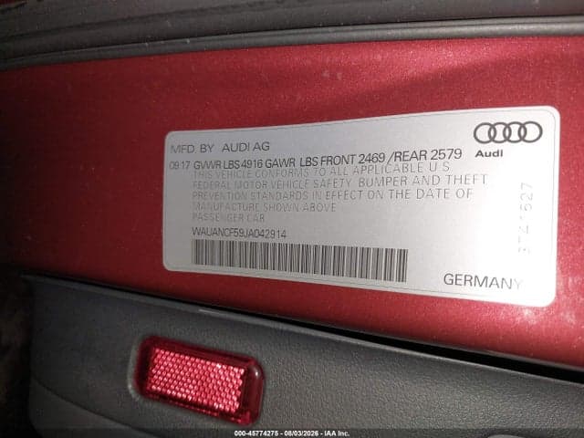 2018 AUDI A5 2.0T PREMIUM 9