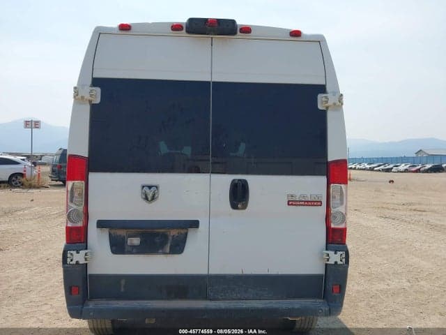 2018 RAM PROMASTER 1500 HIGH ROOF 136 WB 16