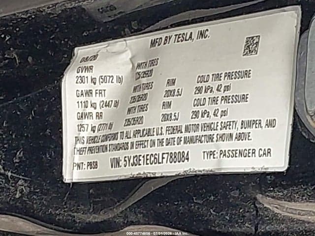 2020 TESLA MODEL 3 PERFORMANCE DUAL MOTOR ALL-WHEEL DRIVE 9