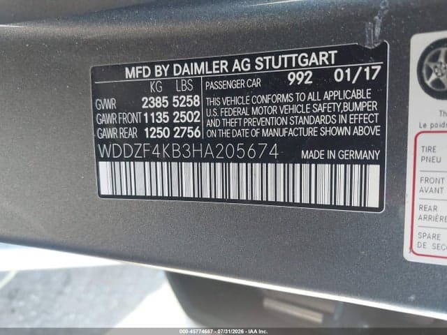 2017 MERCEDES-BENZ E 300 4MATIC 9