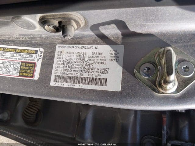 2017 HONDA CR-V EX-L/EX-L NAVI 9