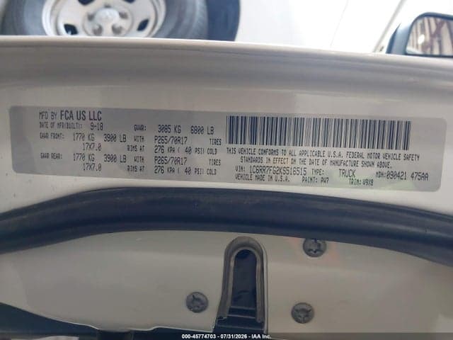 2019 RAM 1500 CLASSIC 9