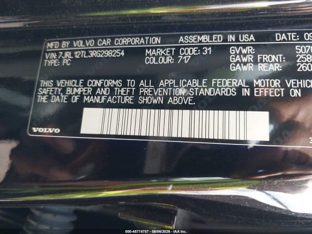 2024 VOLVO S60 B5 PLUS DARK THEME 9