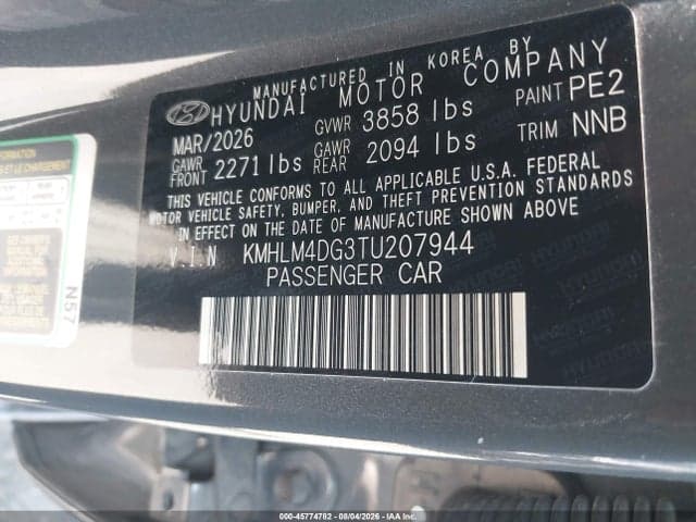 2026 HYUNDAI ELANTRA SEL SPORT 9