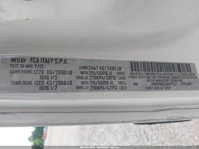 2018 RAM PROMASTER CITY TRADESMAN 4