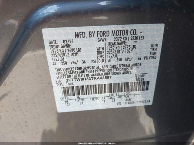 2026 FORD MAVERICK XLT 9