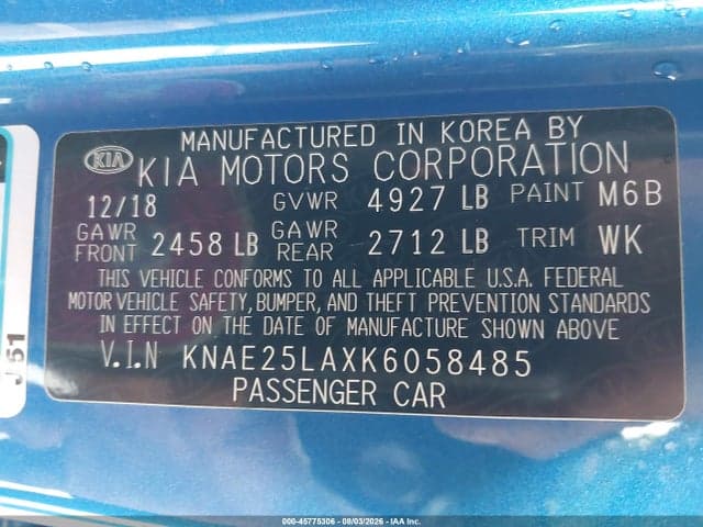 2019 KIA STINGER PREMIUM 9