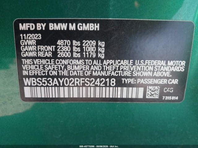 2024 BMW M3 9