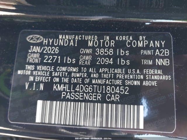 2026 HYUNDAI ELANTRA SE 9