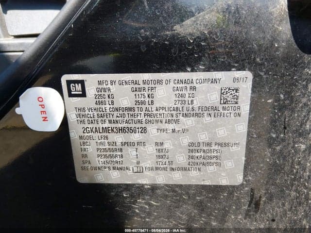 2017 GMC TERRAIN SLE-1 9