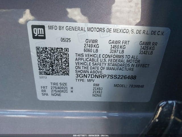 2025 CHEVROLET EQUINOX EV LT 2 9