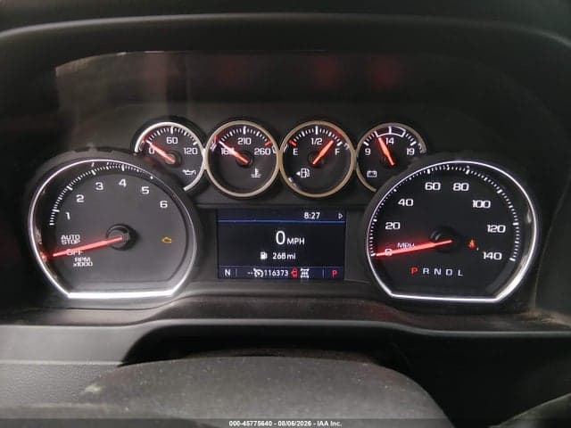 2020 CHEVROLET SILVERADO 1500 4WD STANDARD BED LT 7