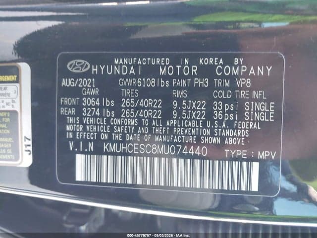 2021 GENESIS GV80 3.5T AWD 9