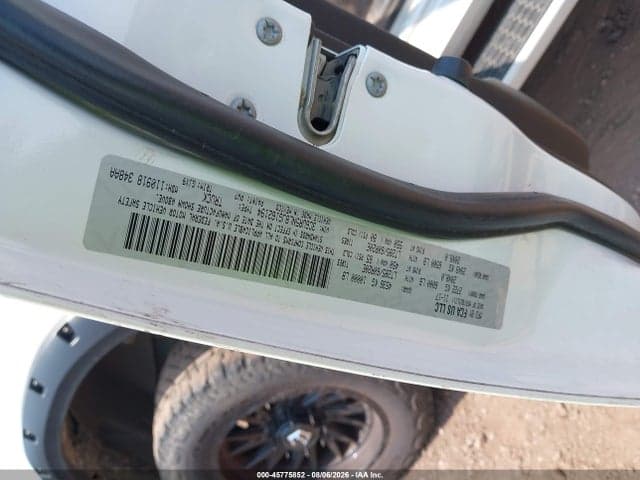 2018 RAM 2500 LARAMIE 4X4 6'4 BOX 9